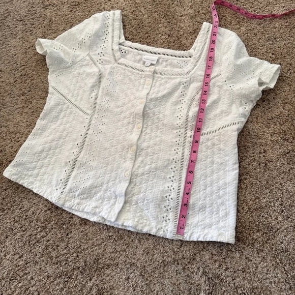 Anthropologie Aurora Eyelet Top ett:twa
size XL - Picture 12 of 12